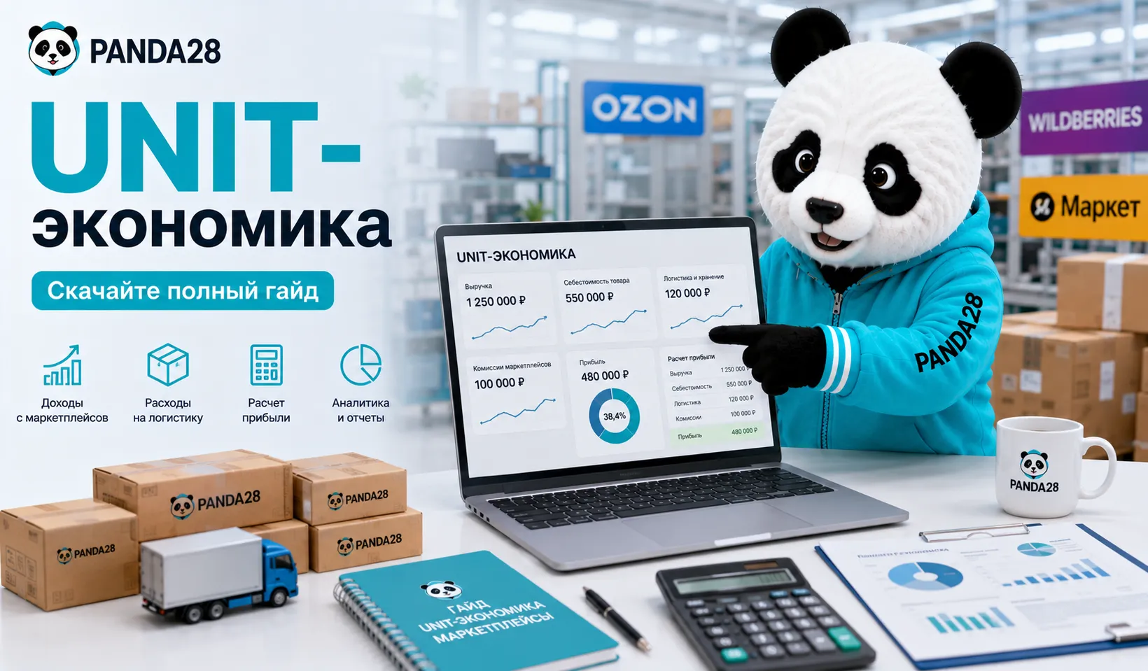 UNIT-экономика для маркетплейсов: как правильно считать прибыль товара в 2026 году
