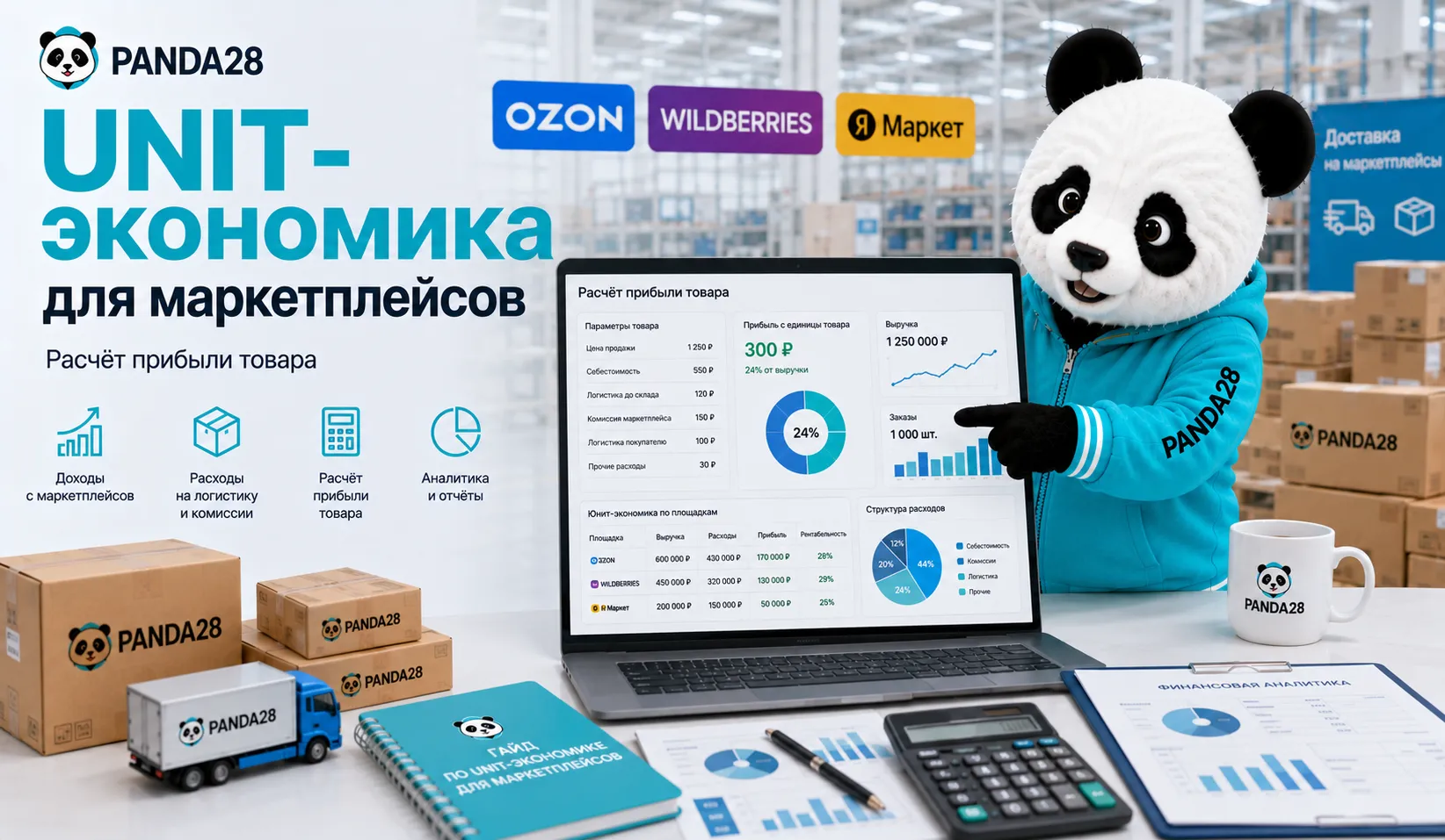 UNIT-экономика для маркетплейсов: как правильно считать прибыль товара в 2026 году