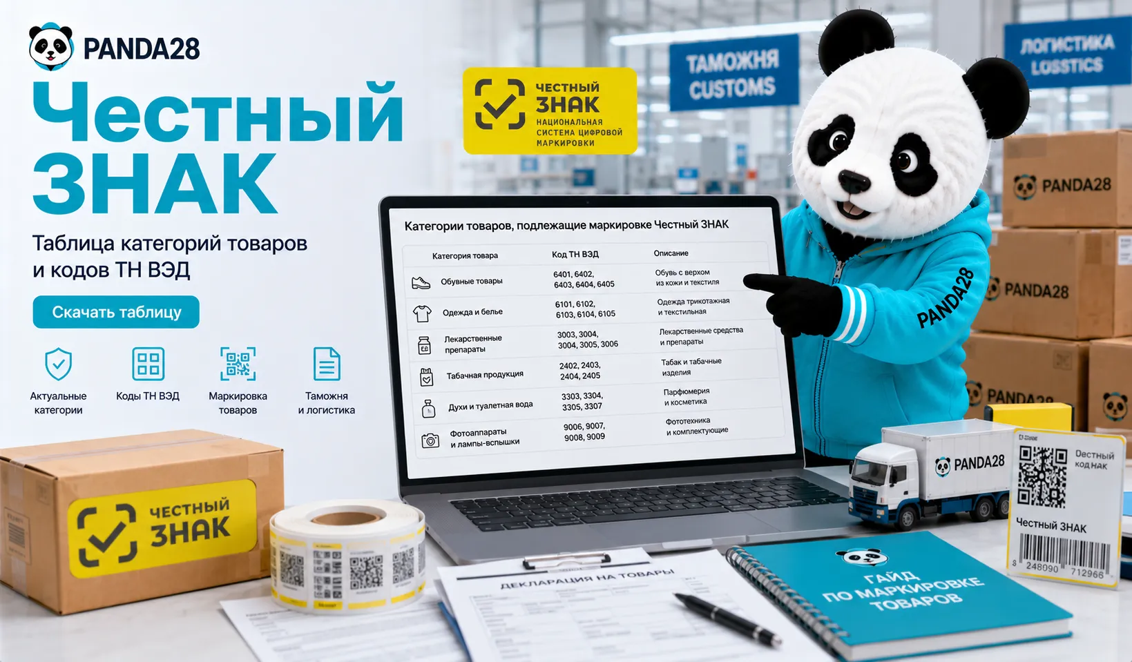 Честный знак: что это и какие товары подлежат маркировке в 2026 году